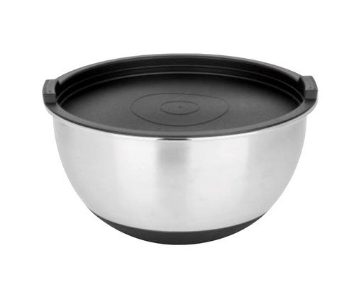 Bowl com Tampa em Inox Ghidini image number 0