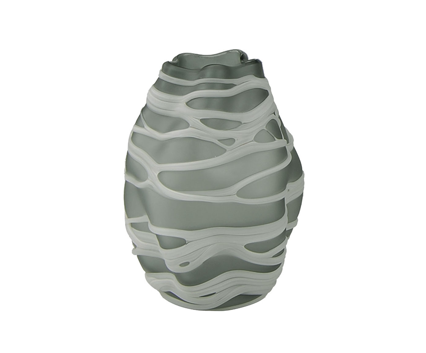 Vaso Decorativo Serpe Fum&ecirc; I - image 0