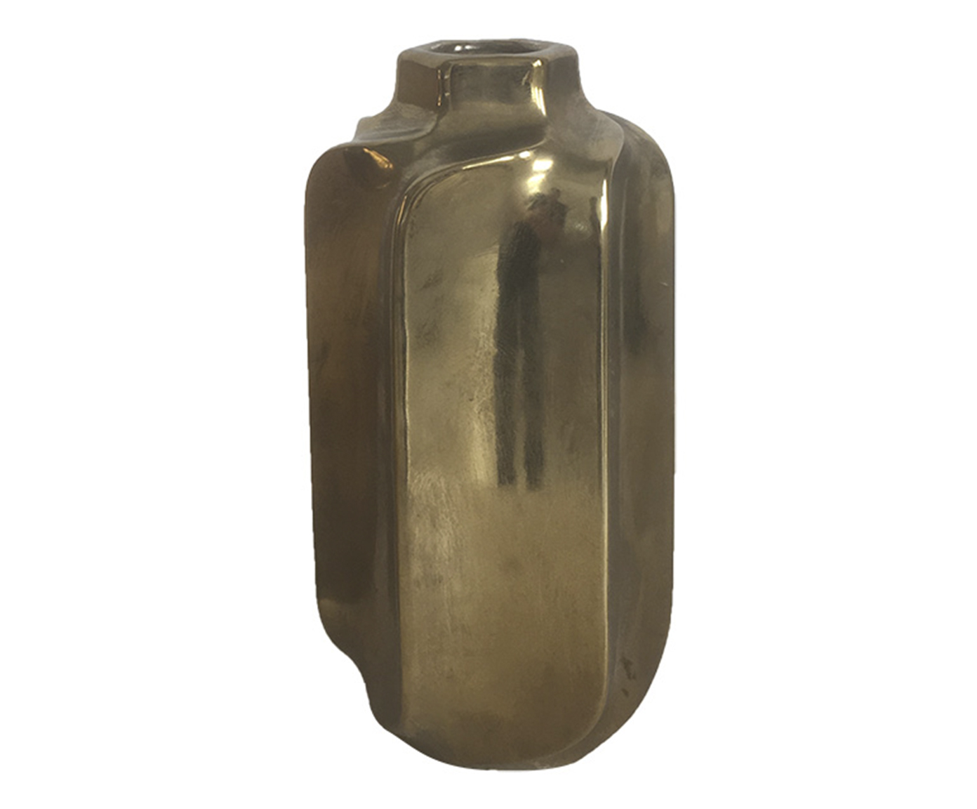 Vaso Decorativo Briller Dourado Pequeno - image 0