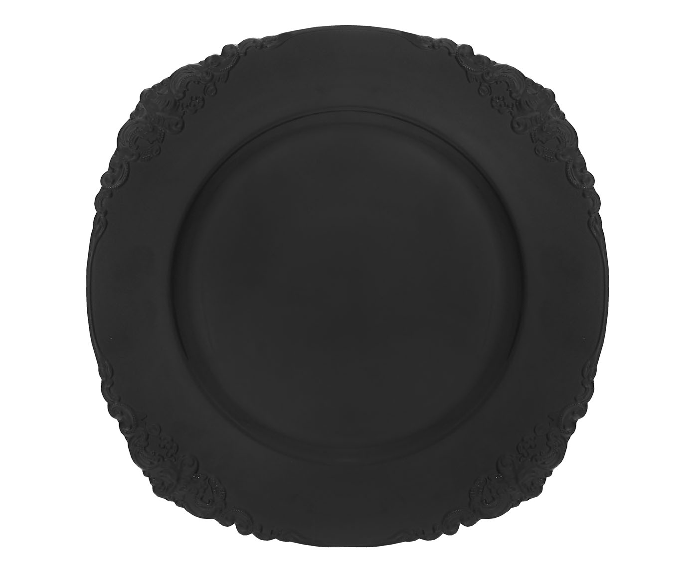 Sousplat Hazan Preto image number 0