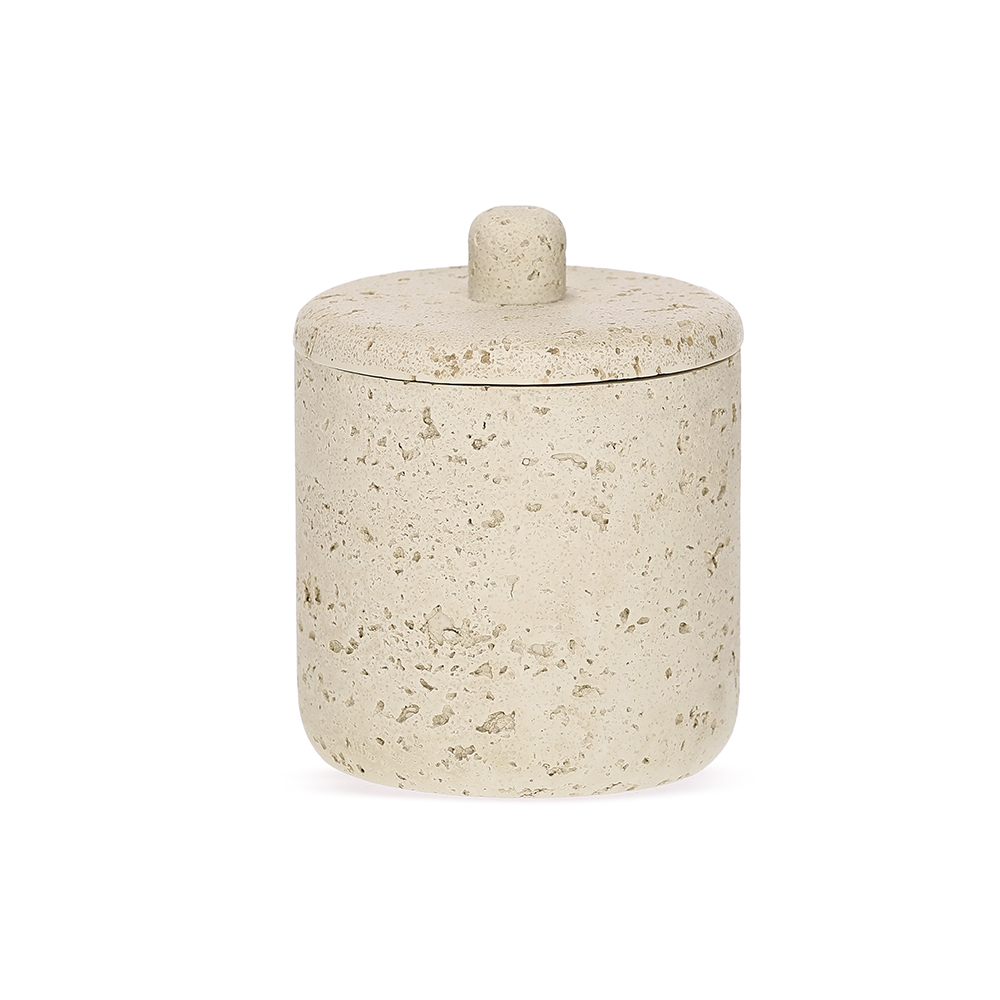 Pote Decorativo Elemori Off White image number 0