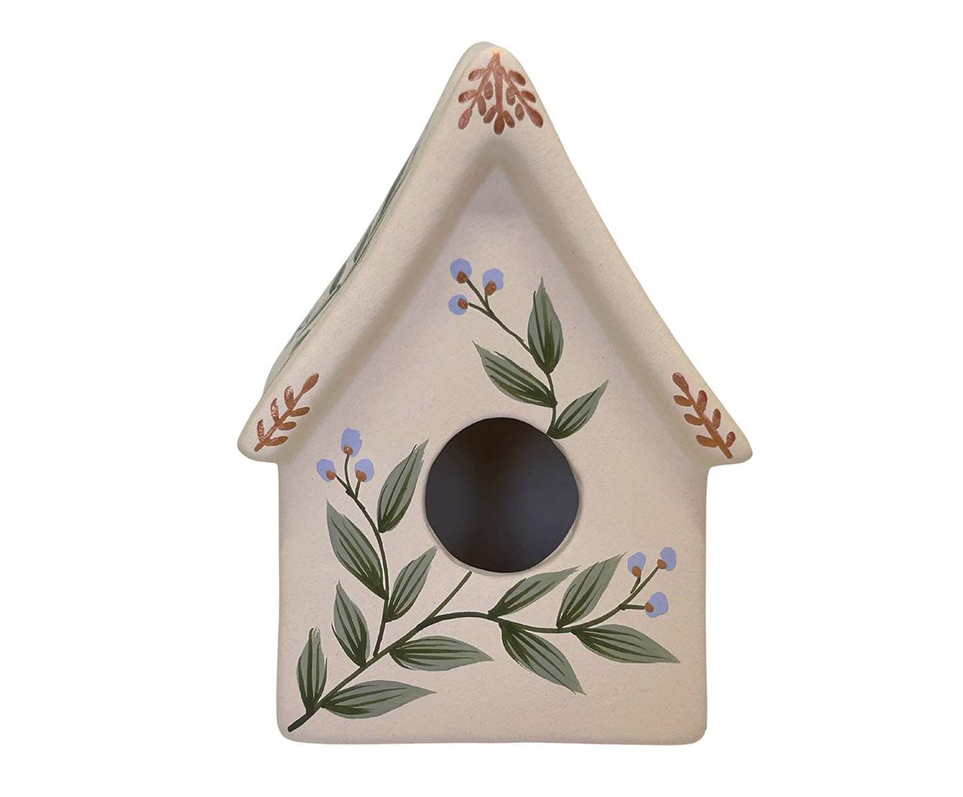 Casinha de Passarinho Mini Floral Lavanda - image 0