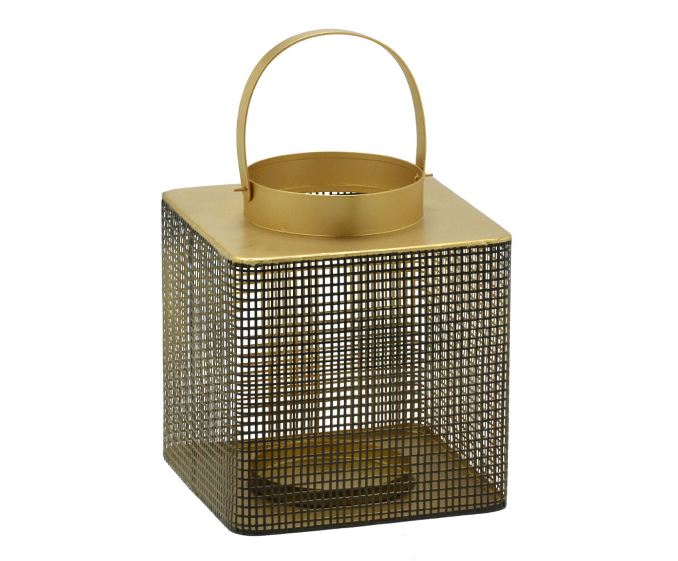 Lanterna Espindola Preto e Dourado - image 1