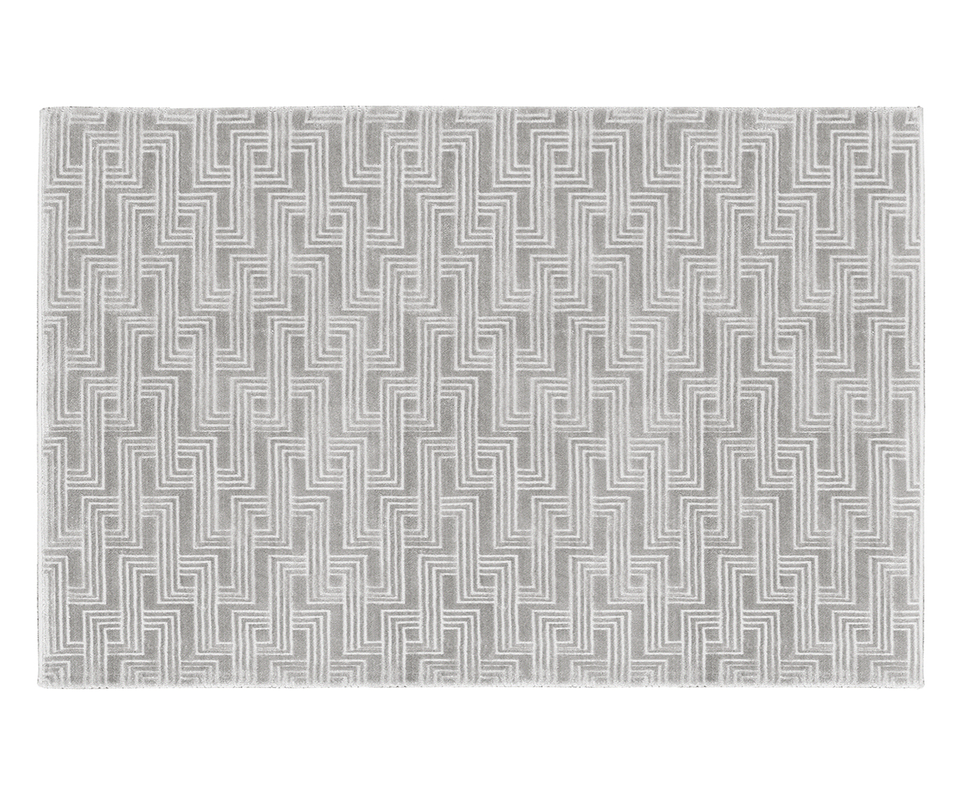 Tapete Debrum Chevron Design Prateado - image 1