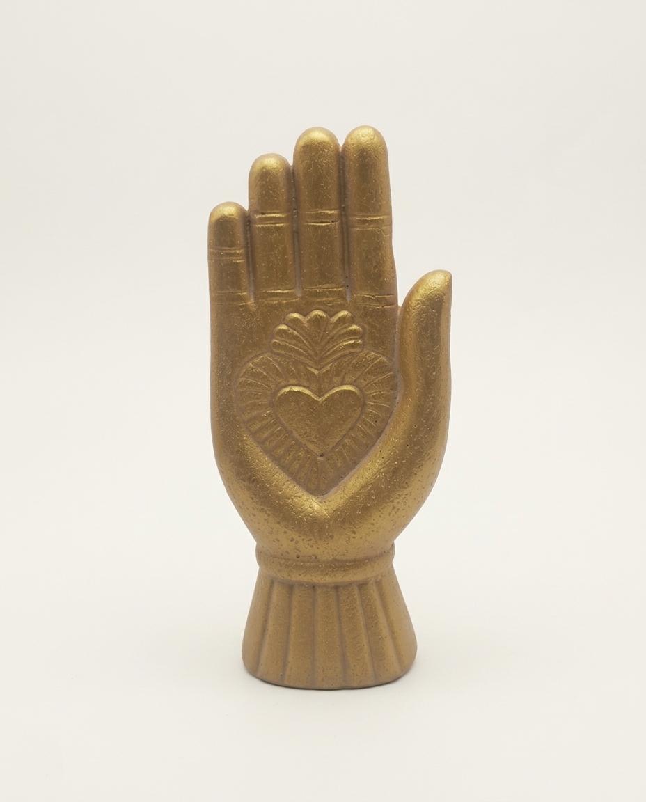 Escultura Gaia Gold M&eacute;dio - image 0