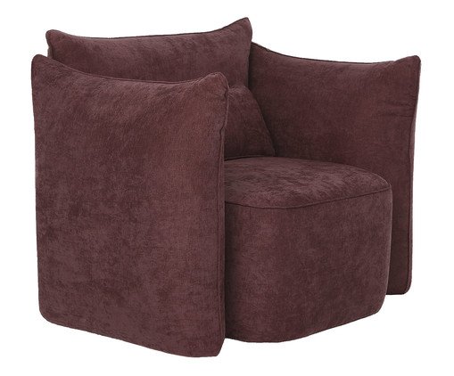 Poltrona Cuscino - Linh&atilde;o Estonado Bord&ocirc; - image 0