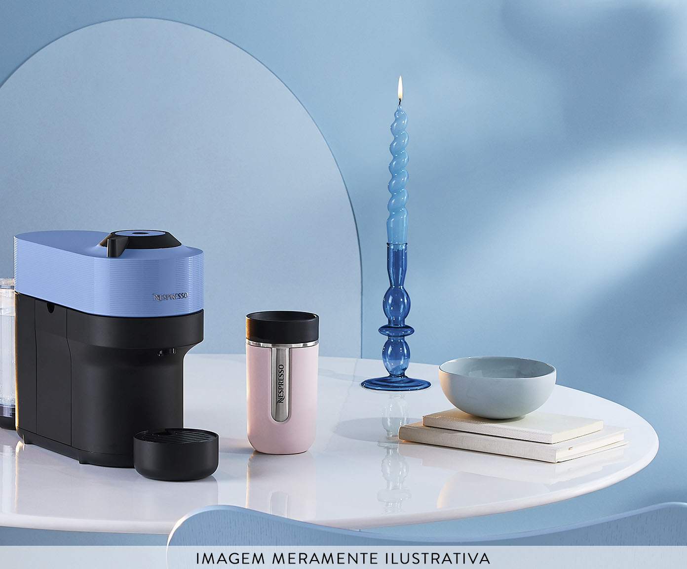 Cafeteira Nespresso Vertuo Pop Azul Pac&iacute;fico - 110V image number 10
