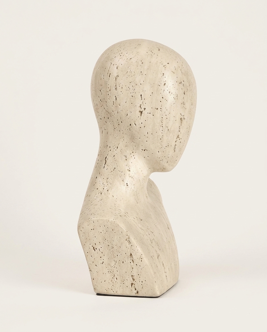 Escultura Busto Bege - image 1