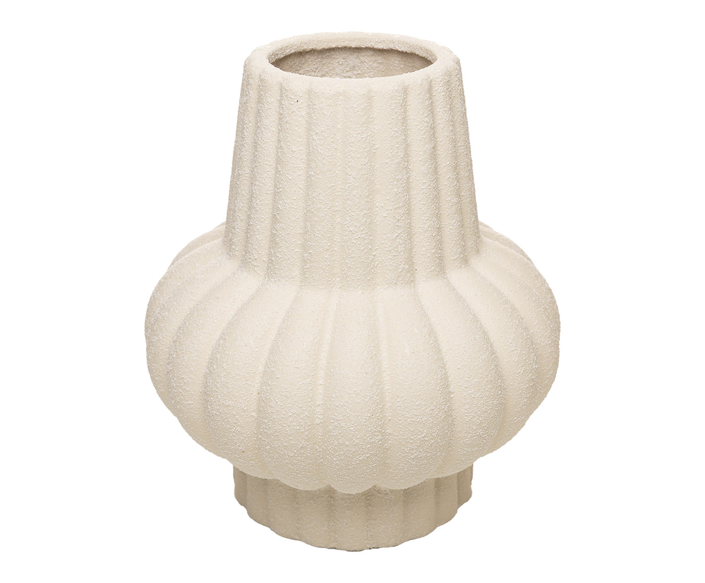 Vaso de Cer&acirc;mica Pilar Central Ondulado image number 1