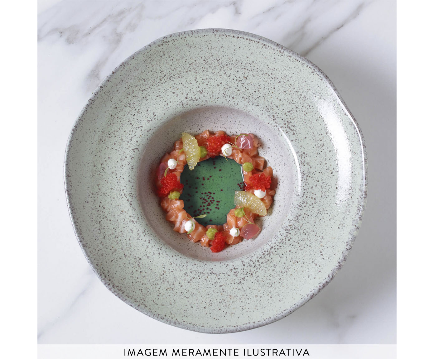 Jogo de Pratos para Massa Org&acirc;nico Pistache Verde Menta - image 1