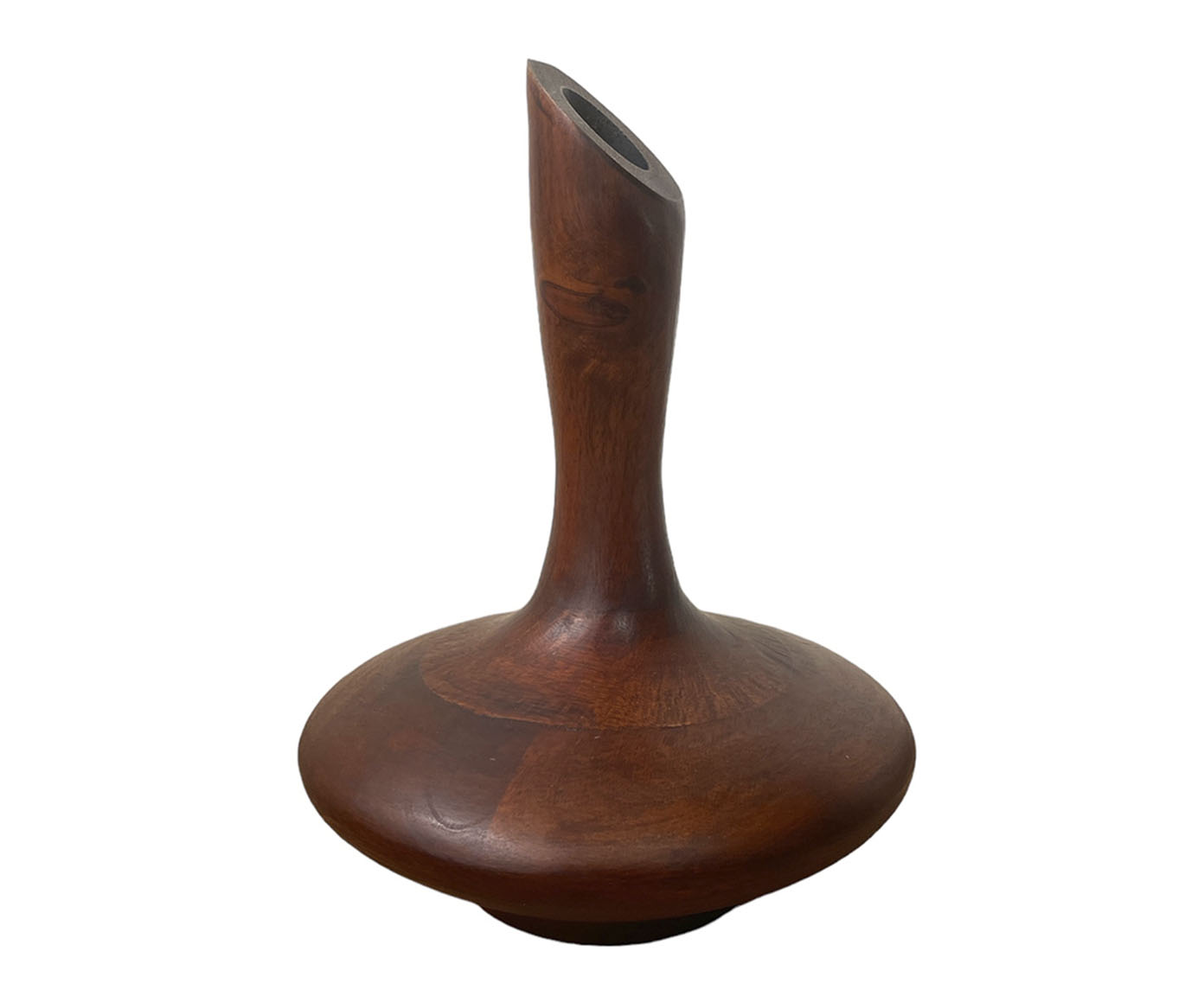 Vaso em Madeira Antonelli - Marrom Claro - image 0