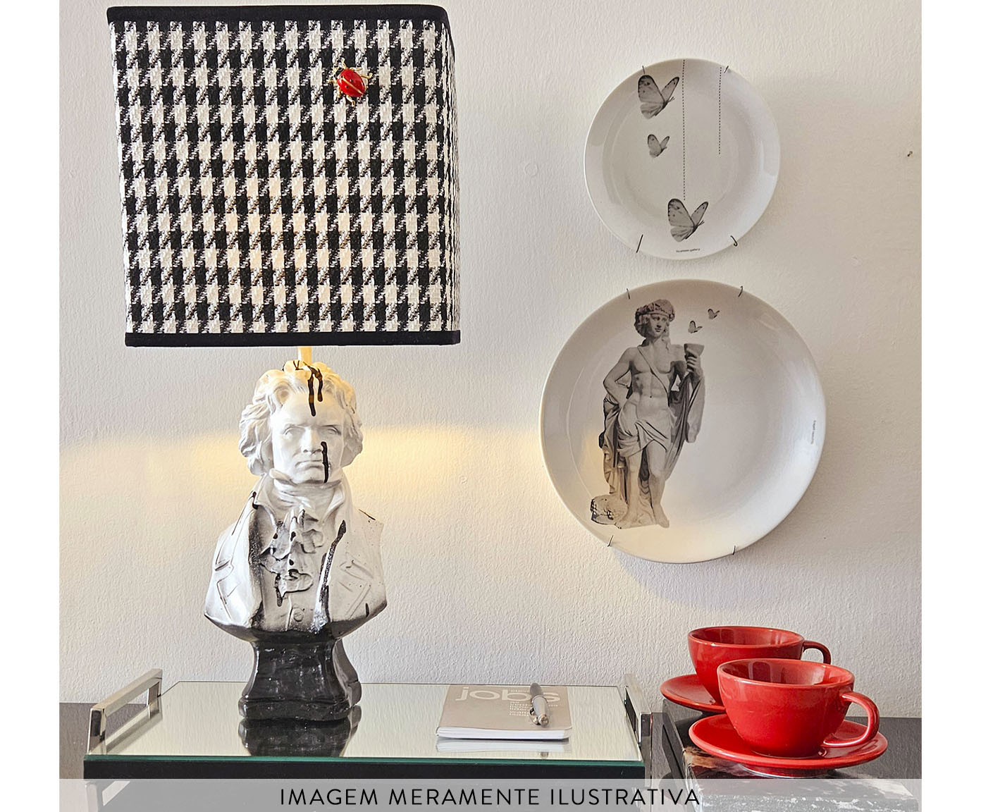 Prato de Porcelana Dion&iacute;sio image number 1