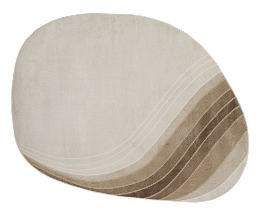 Tapete Waves Bege e Marrom image number 0