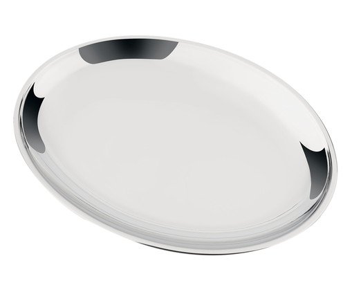 Travessa Rasa em Inox Vittani image number 0