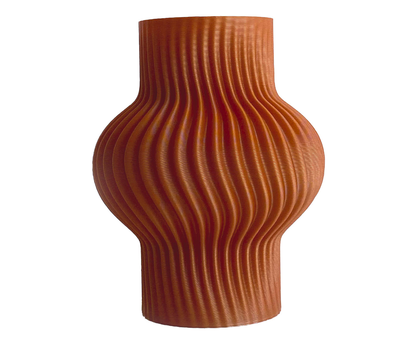 Vaso Onda 1 Terracota image number 0