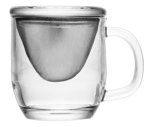 Caneca com Infusor Essenza Transparente image number 0