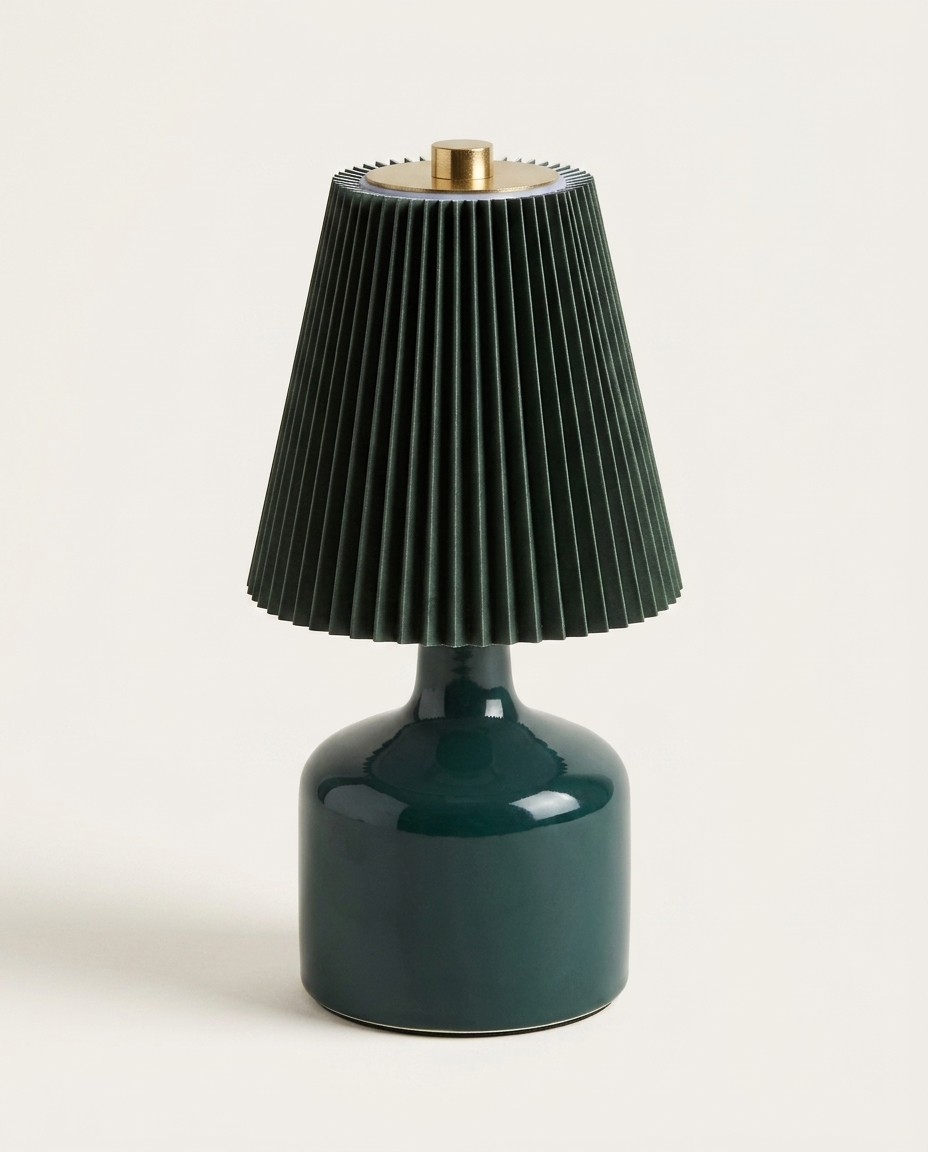 Lumin&aacute;ria de Mesa Tinny Verde - image 1
