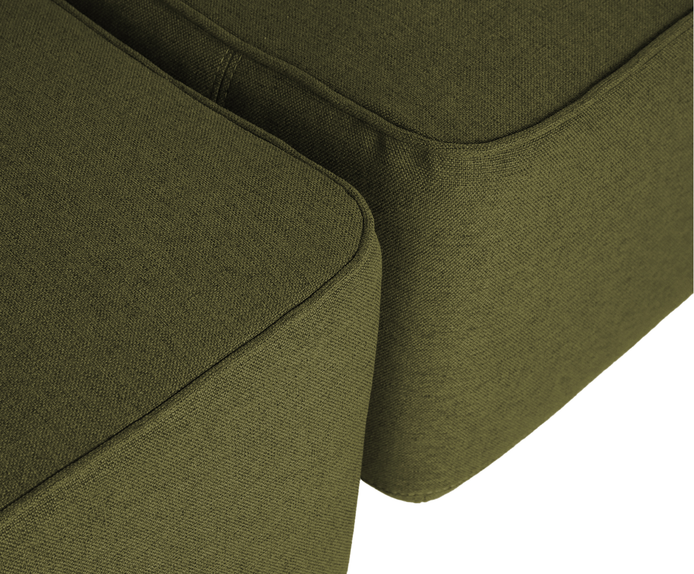 Sof&aacute; Ilha 2 M&oacute;dulos Chaise Ipu&atilde; Verde image number 5