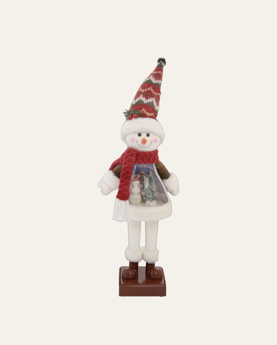 Boneco de Neve com Luz Lanterna Encantada em P&eacute; - image 0