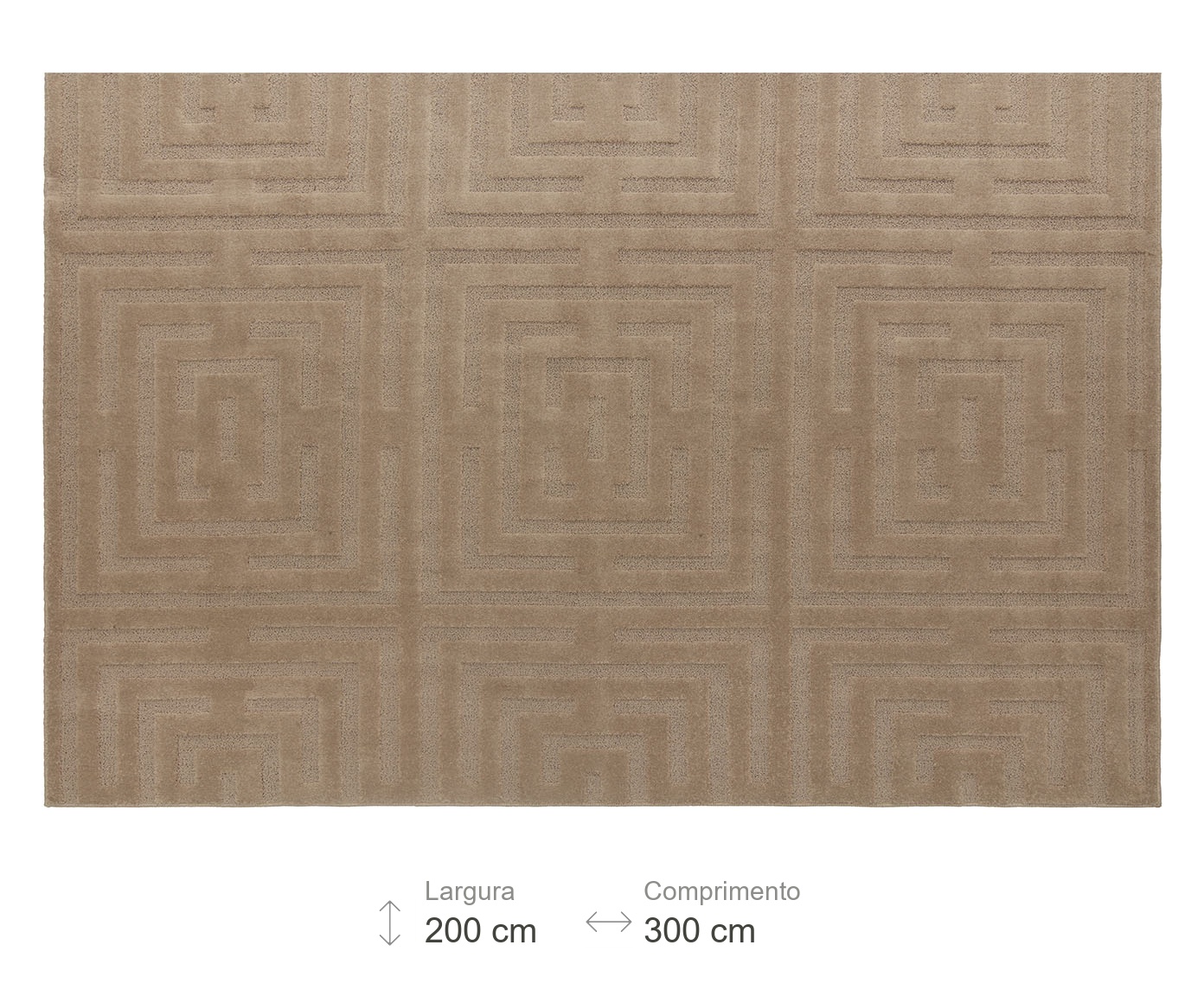 Tapete Realce Eden Creme Cotton image number 4