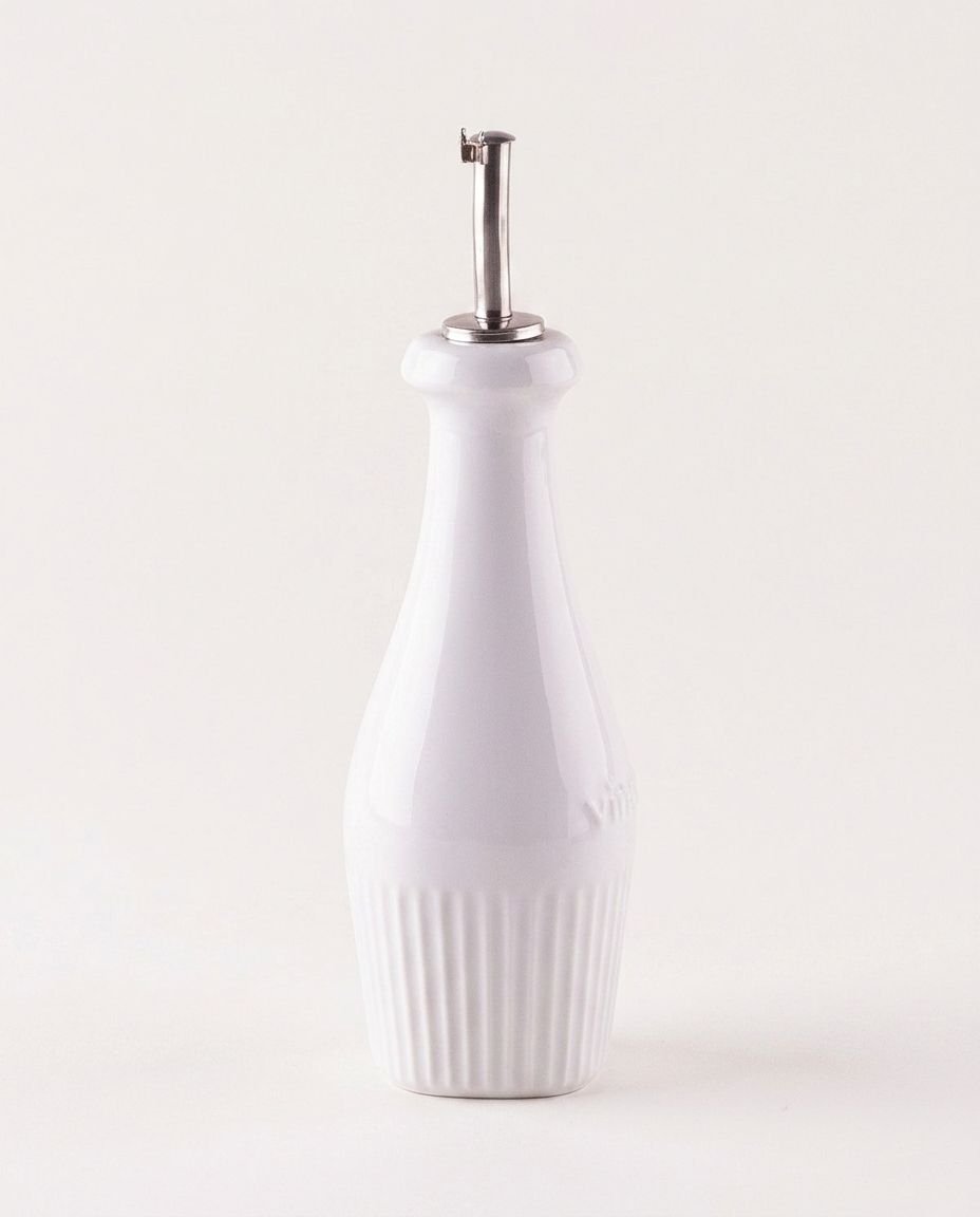 Vinagreiro em Porcelana Tanzini Branco image number 2