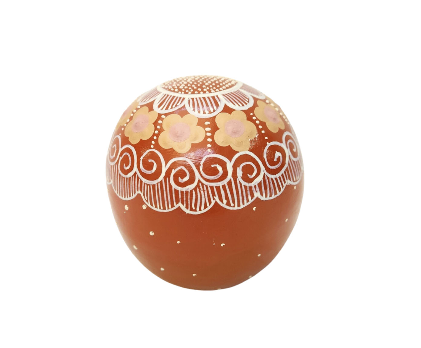 Bola Decorativa Jequitinhonha Terracota image number 0