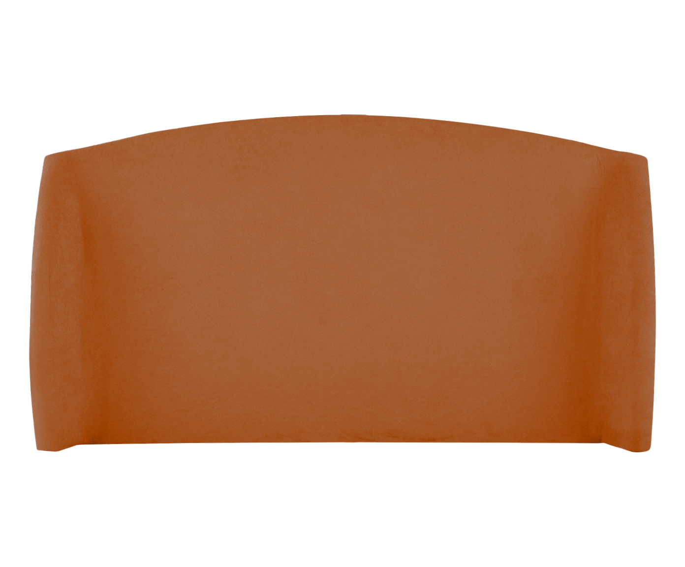 Cabeceira em Boucle Aveludado Smooth Terracota image number 0