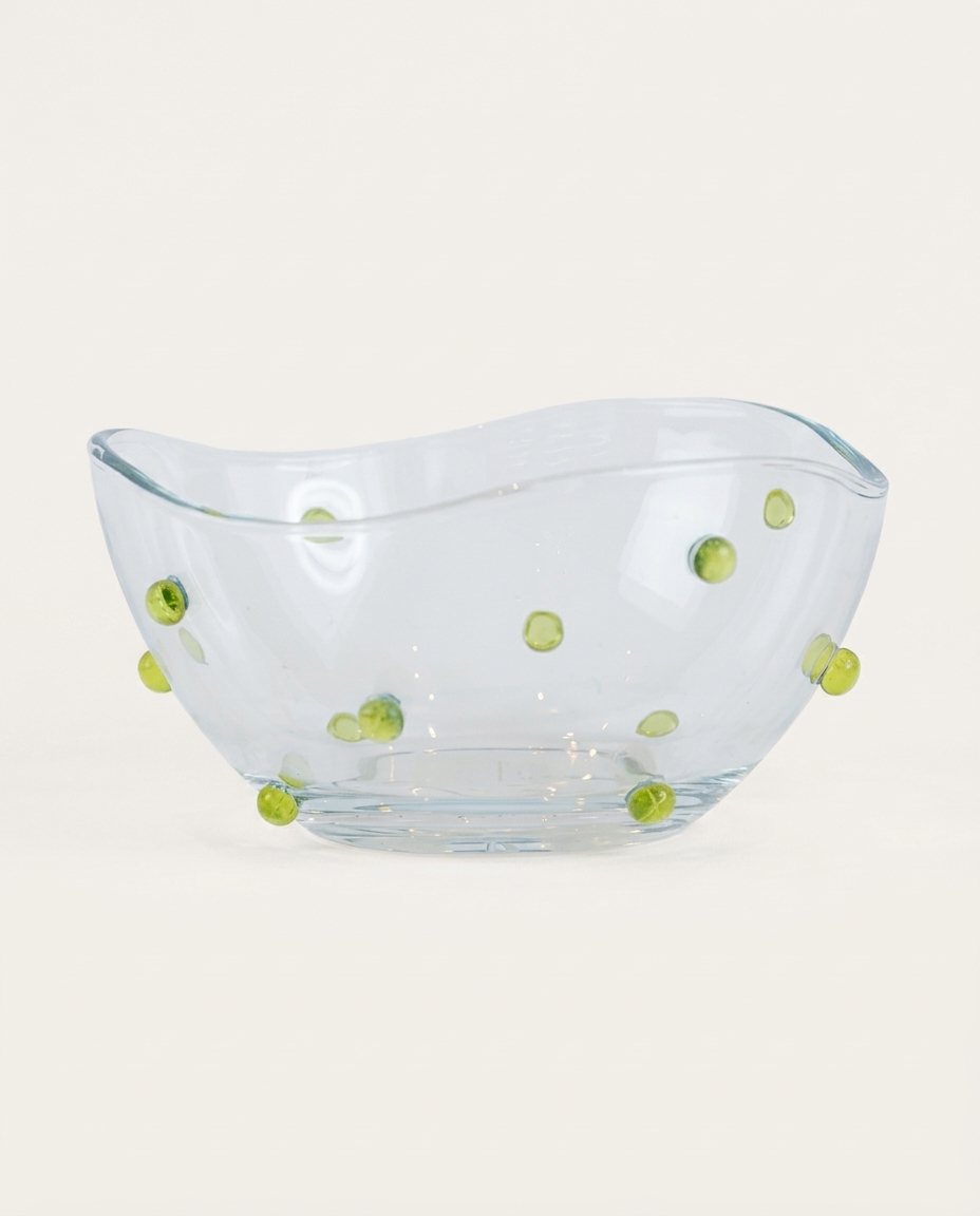 Bowl Mini de Vidro com Gemas Lim&atilde;o - image 0