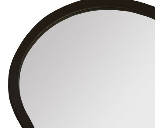 Espelho de Parede Org&acirc;nico Egg Preto image number 3