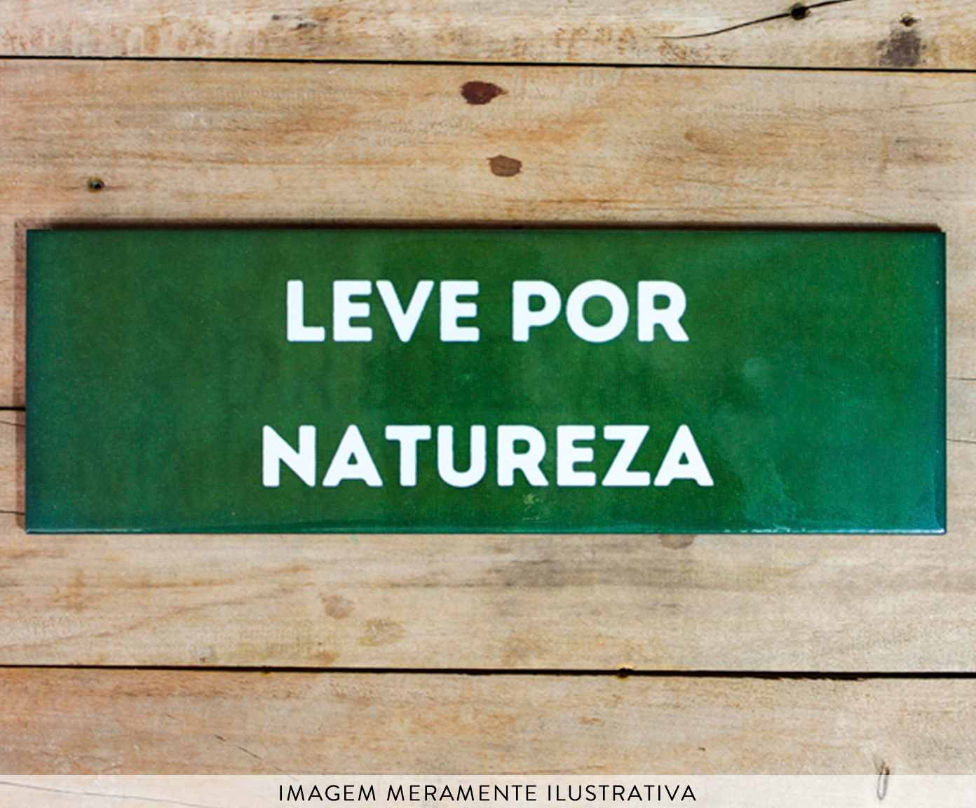 Azulejo Decorativo "Leve Por Natureza" - image 1