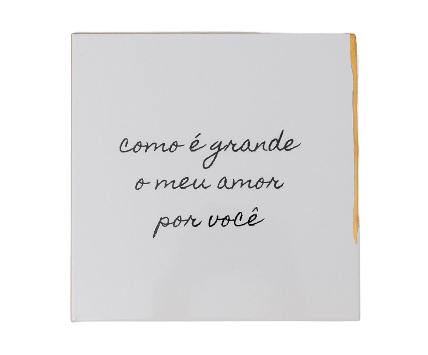 Azulejo decorativo "Como &eacute; grande o meu amor" image number 0