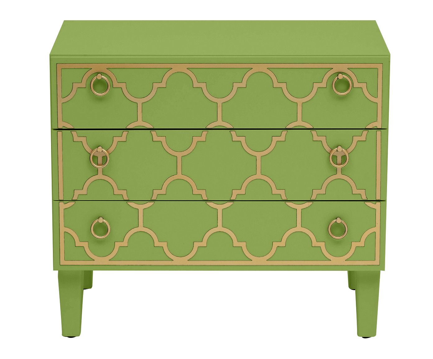 Mesa de Cabeceira Marrocos Olivedrab - Verde Musgo - image 0
