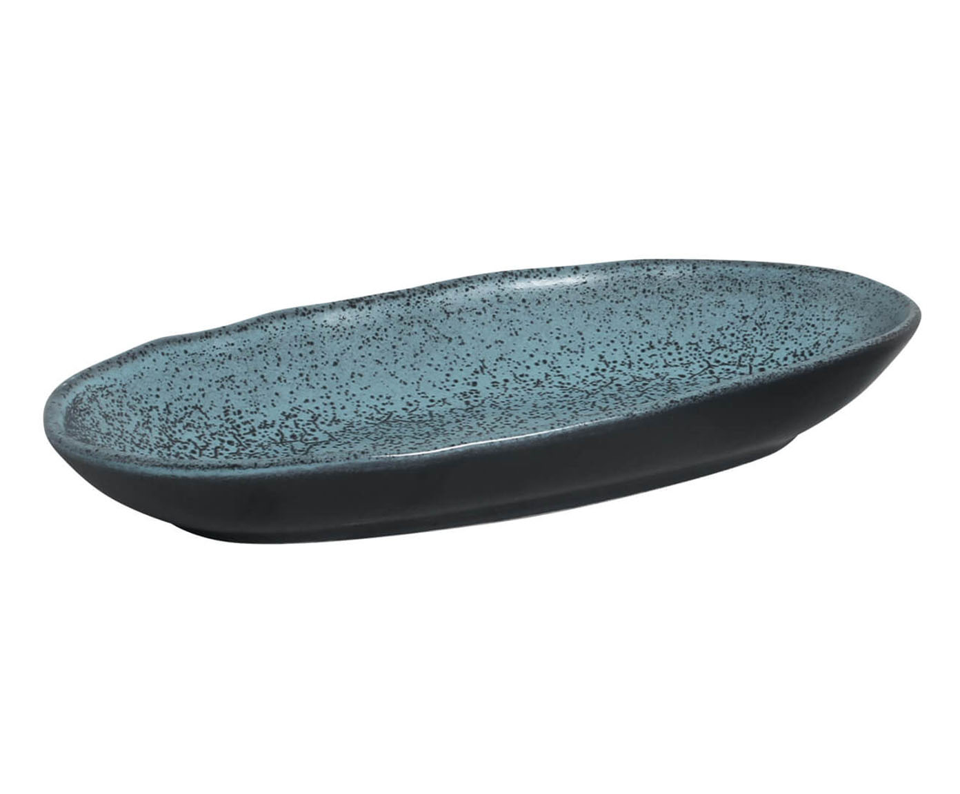 Jogo de Travessas Oval Funda Org&acirc;nico Night Sky Azul - image 1