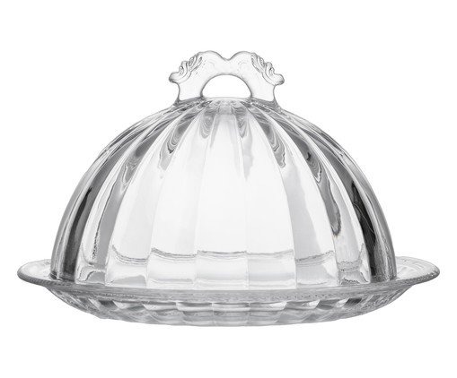 Queijeira em Cristal Imperial Transparente image number 0