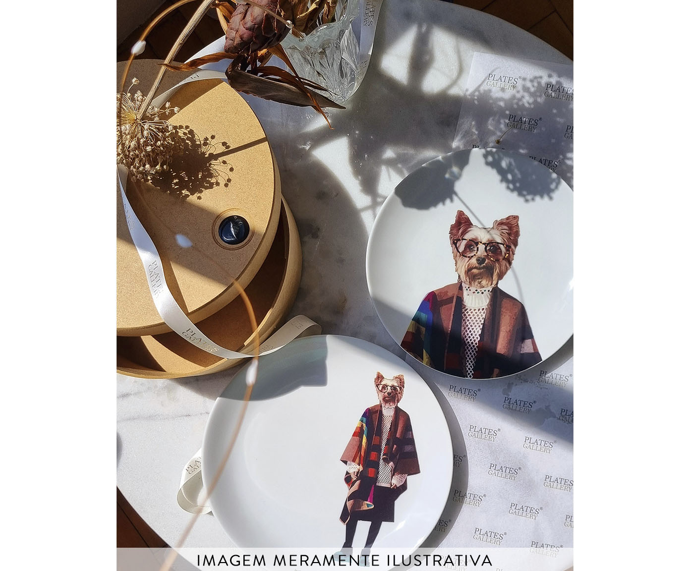 Prato de Porcelana Yorkshire Fashion Nick image number 5