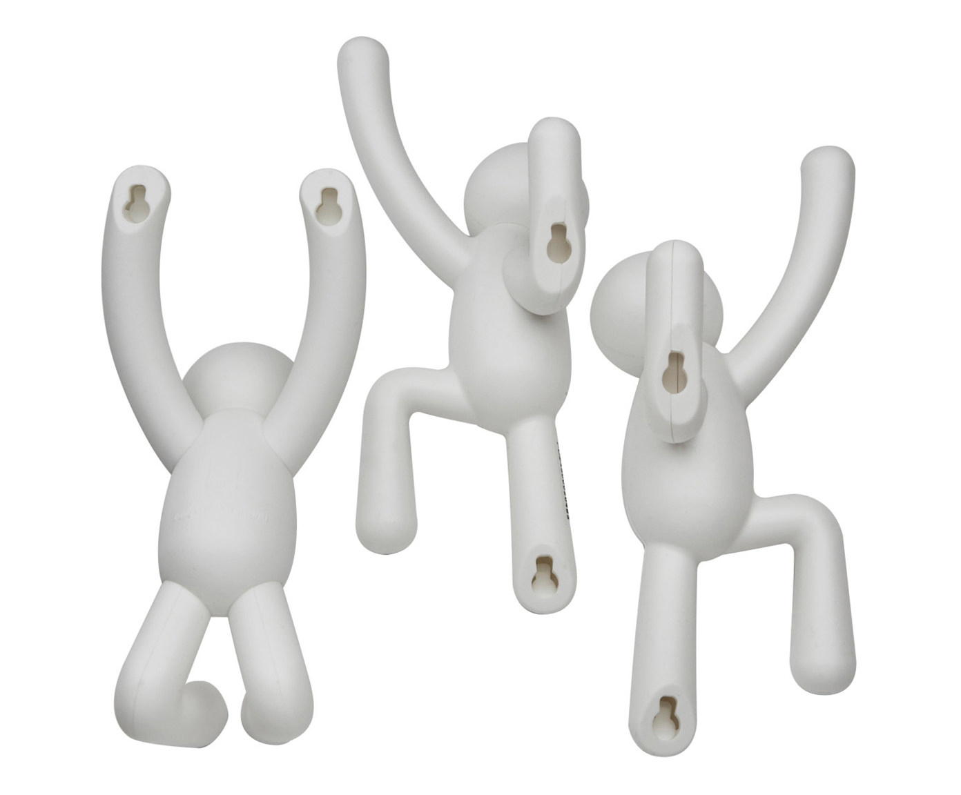 Jogo de Ganchos Buddy - Branco image number 1