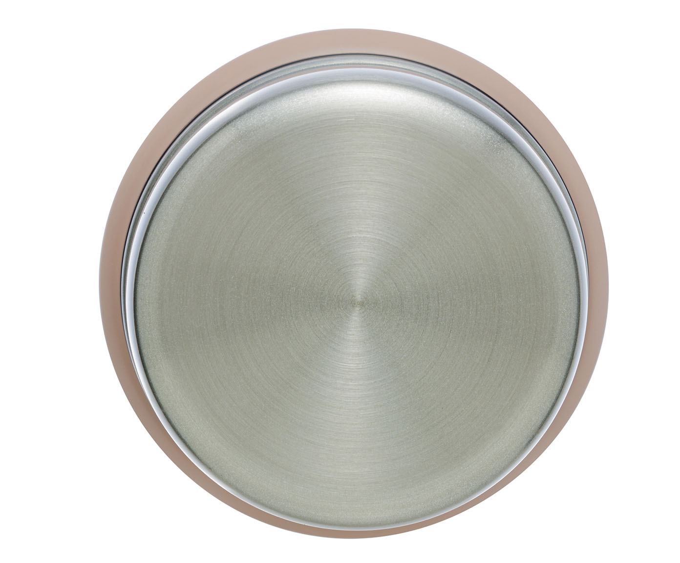 Pote T&eacute;rmico com Colher Dupla Parede em Inox Rosa Wolff image number 3