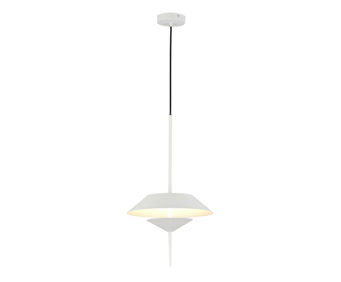 Pendente Flugo Led Branco Bivolt image number 0