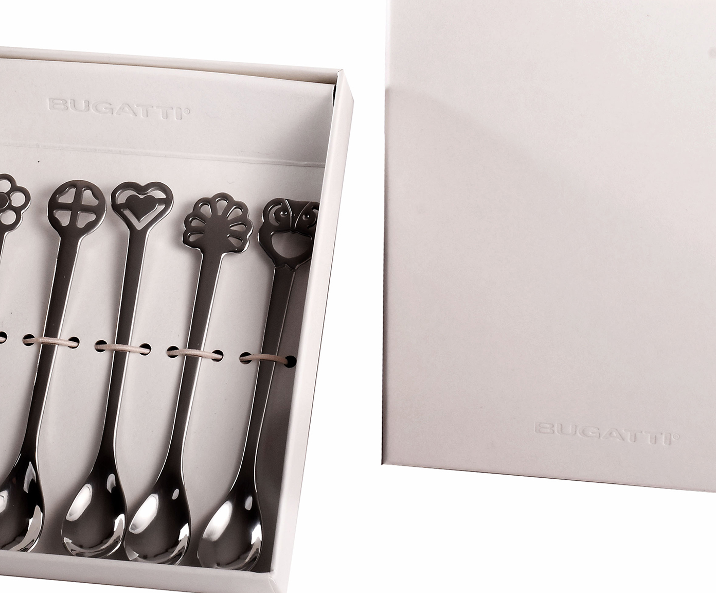 Jogo de Colheres para Caf&eacute; em Inox Moka Spoon Lucky Charm image number 1