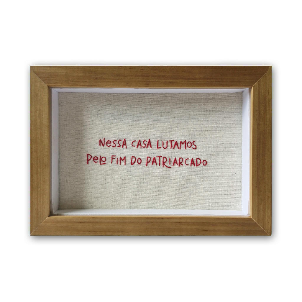 Quadro Luta Vermelho image number 0