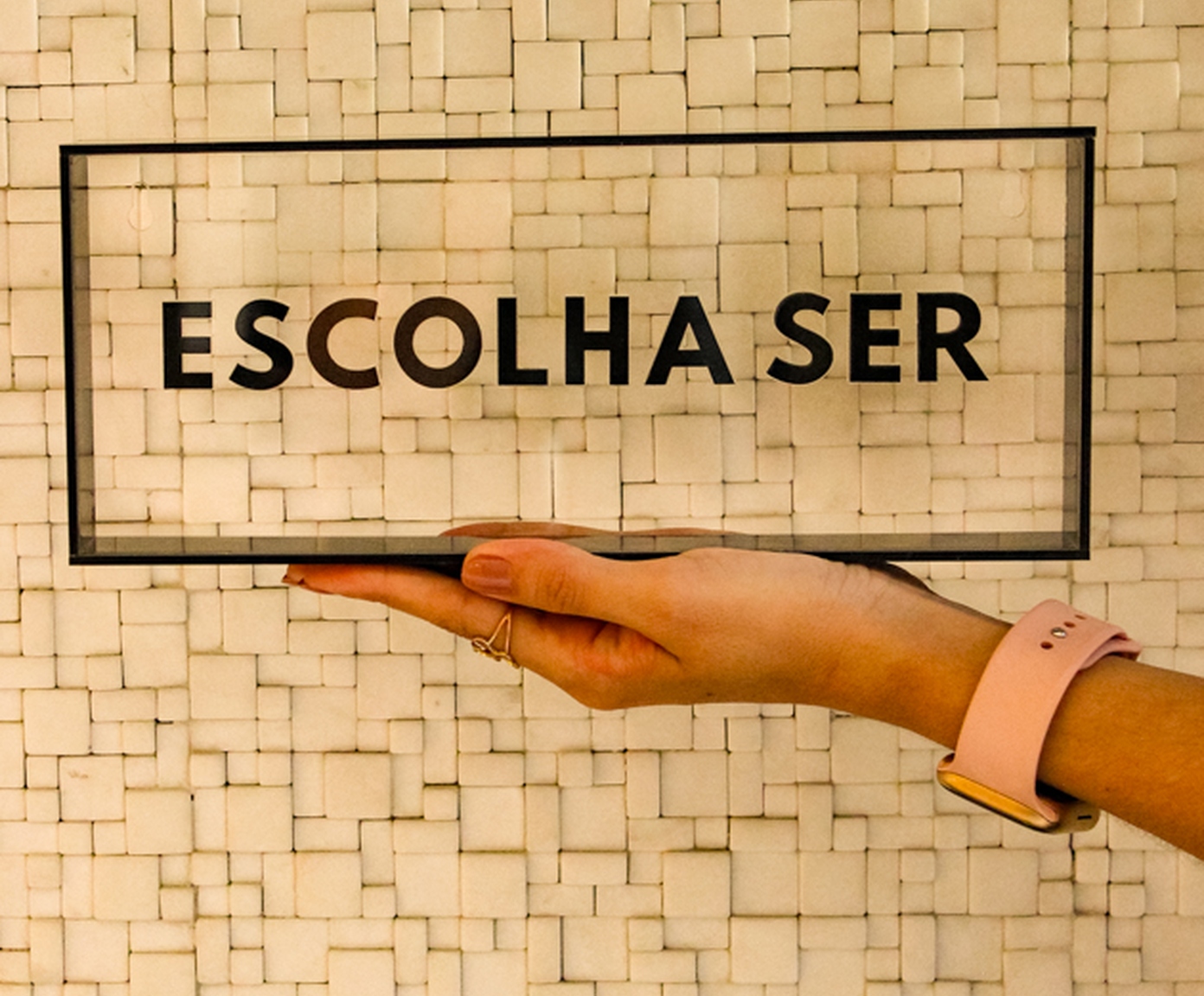 Quadro em Acr&iacute;lico "Escolha Ser" image number 2
