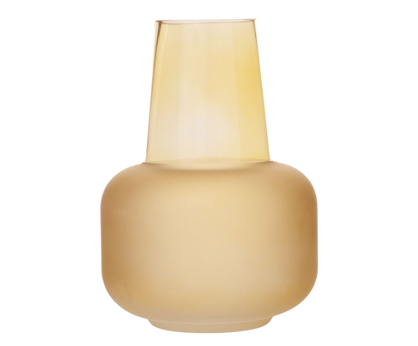 Vaso Frosted Amarelo image number 0