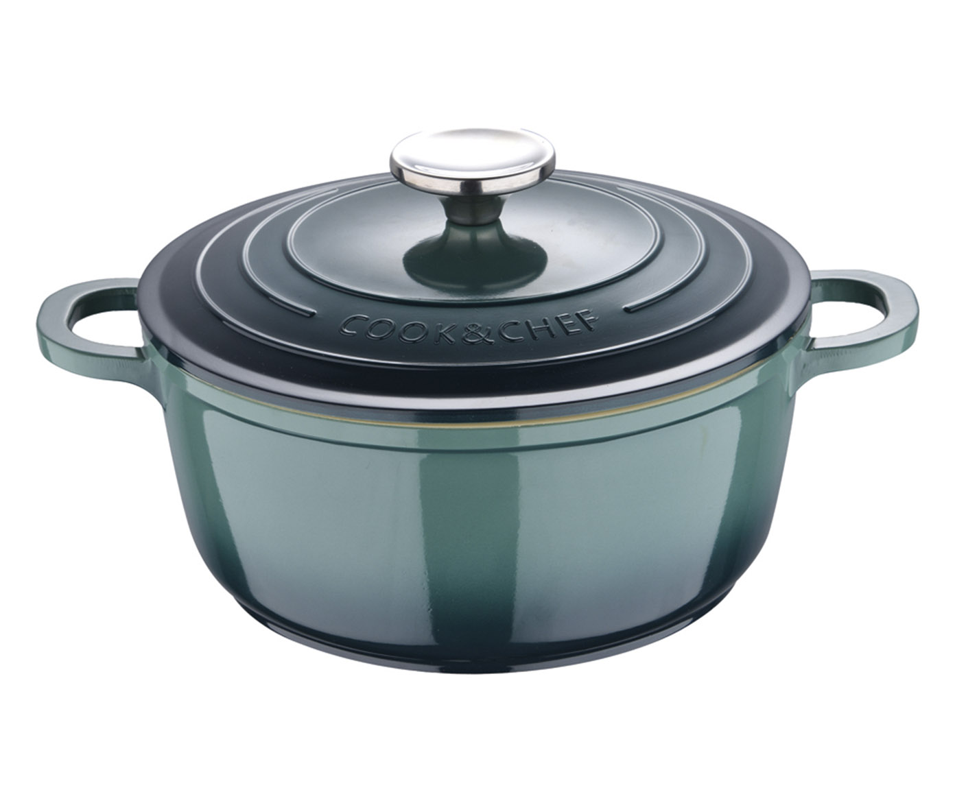 Ca&ccedil;arola em Alum&iacute;nio Cook&Chef Verde - 20 cm - image 0