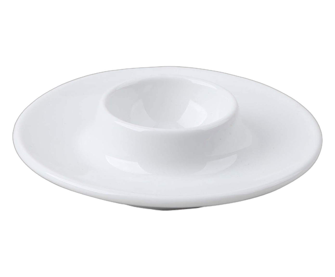 Suporte para ovo Blanc em porcelana branco image number 0