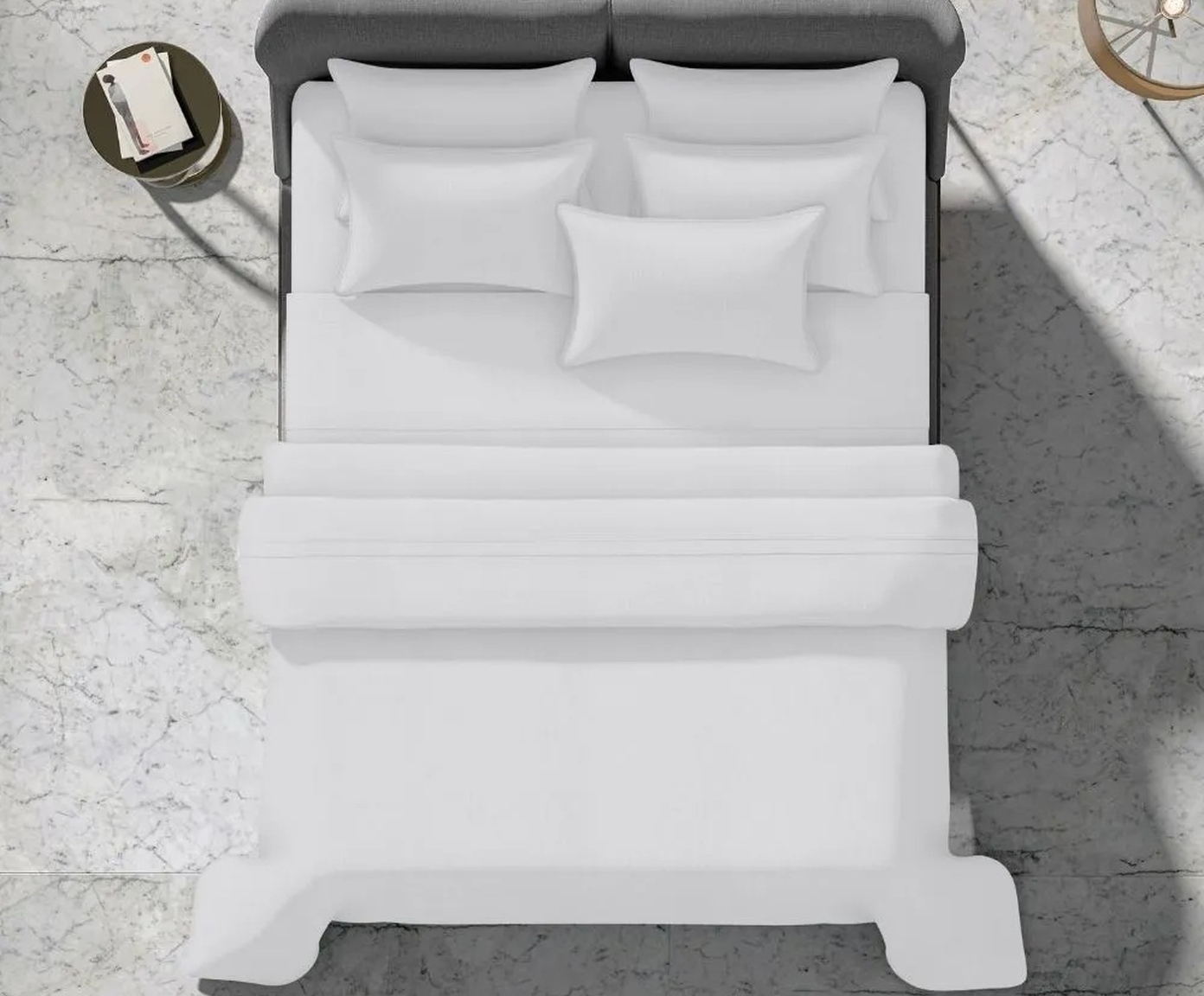 Jogo de Cama The Trim Branco 300 fios image number 4