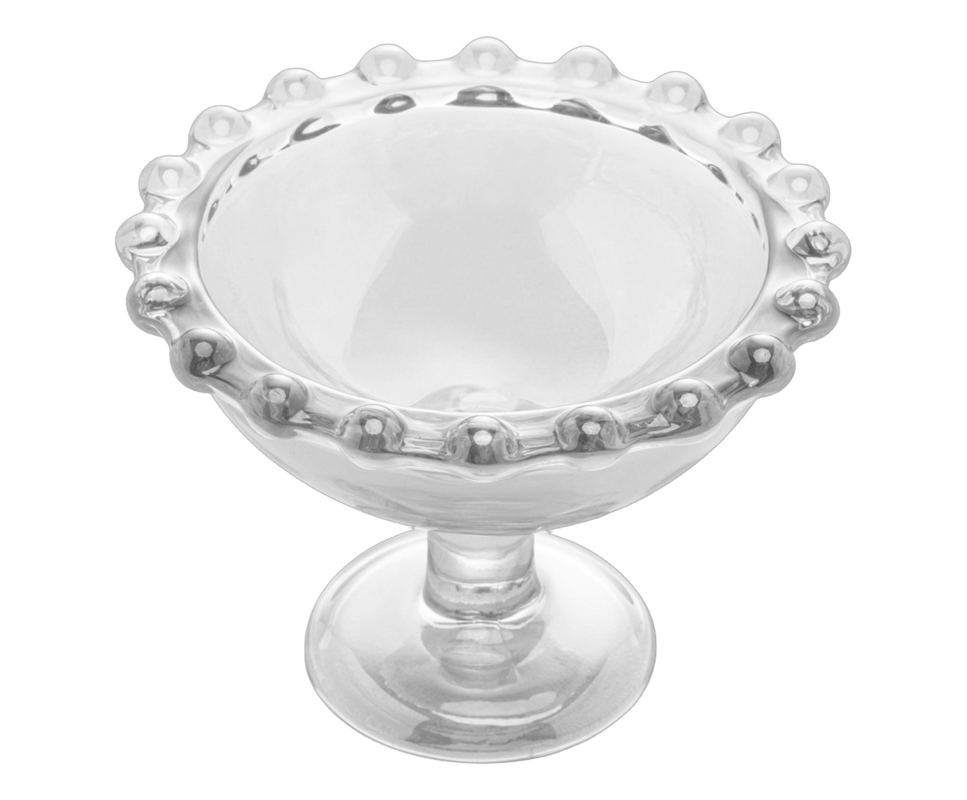 Ta&ccedil;a para Sobremesa em Cristal Ecol&oacute;gico Pearl image number 2