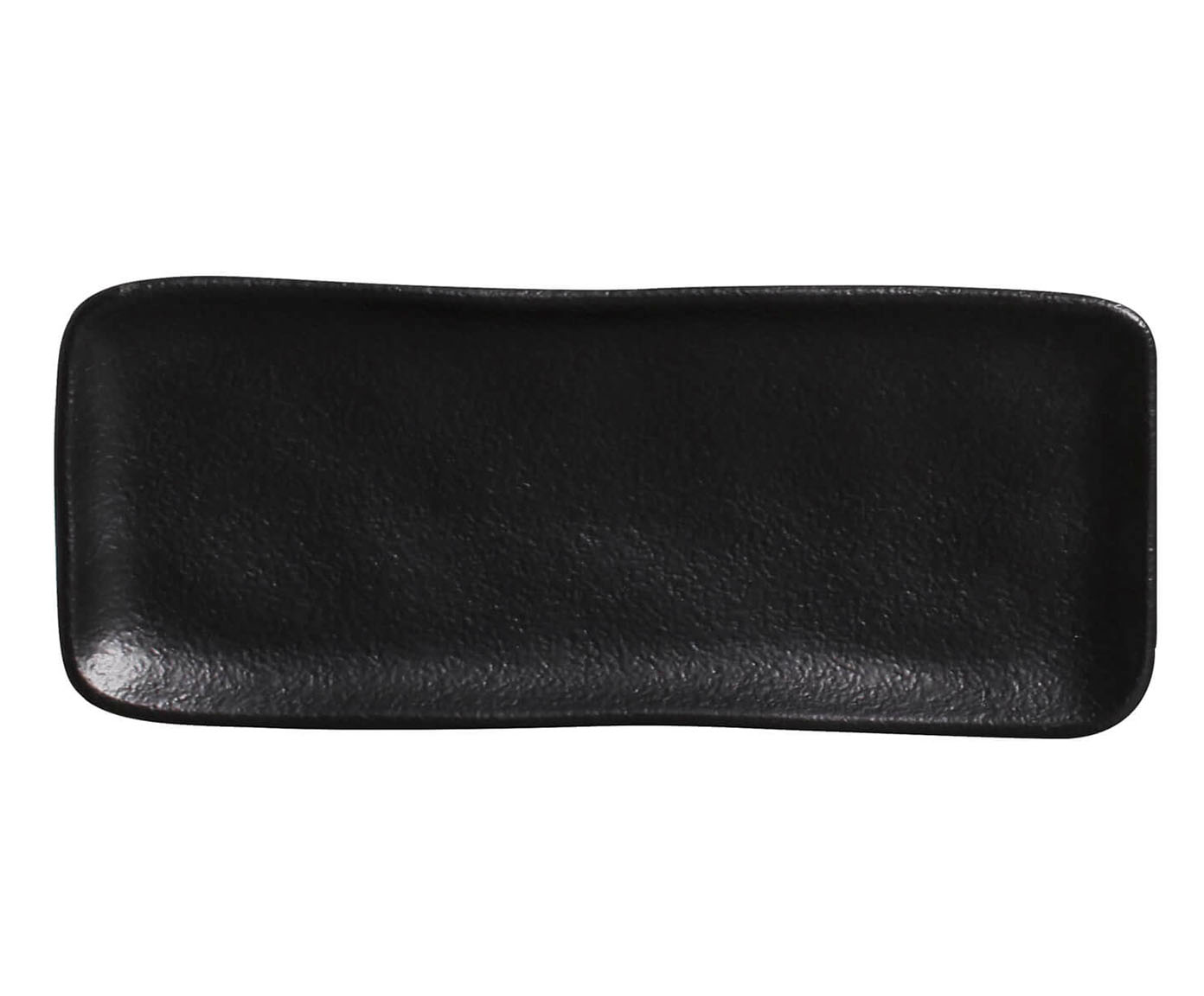 Jogo de Travessas Retangular Pequena Preto Matte Preto - image 1