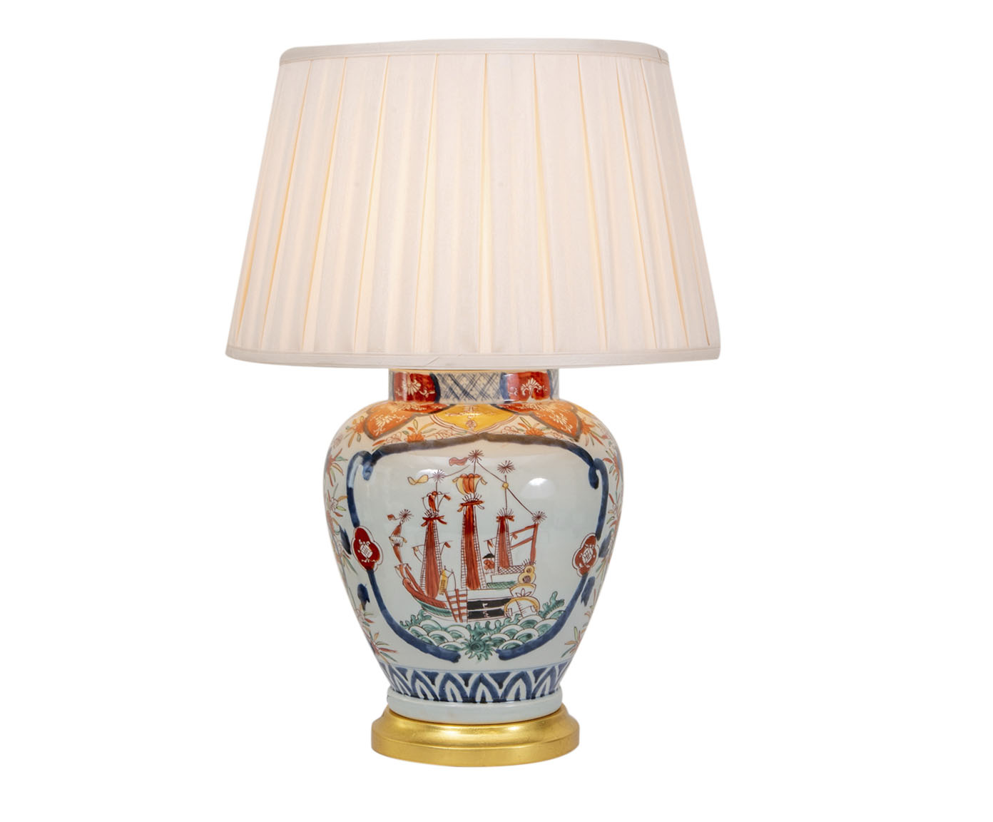 Abajur em Porcelana Bobbie Bivolt III Vermelho image number 0
