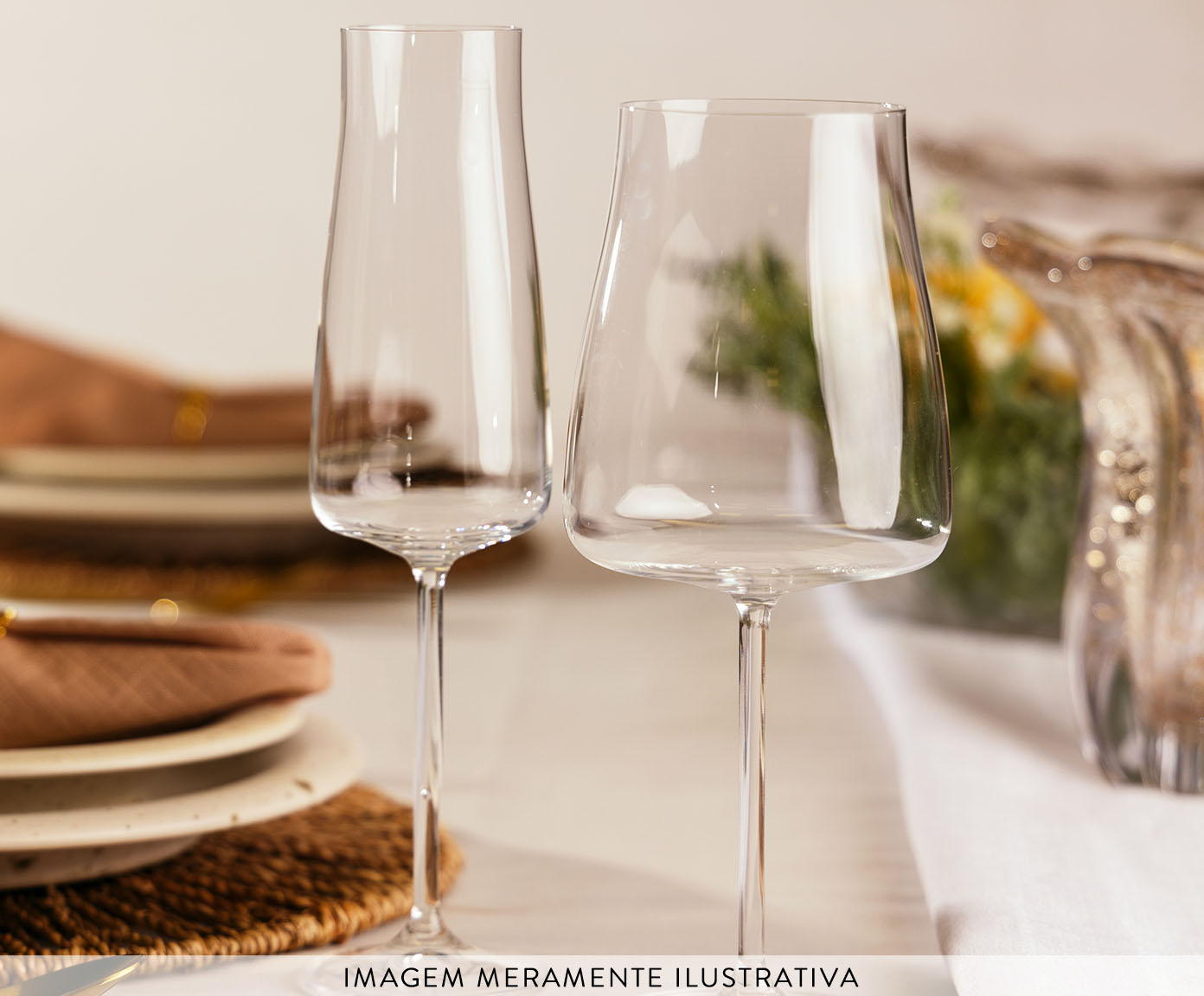 Jogo de Ta&ccedil;as para Champanhe Alex image number 2