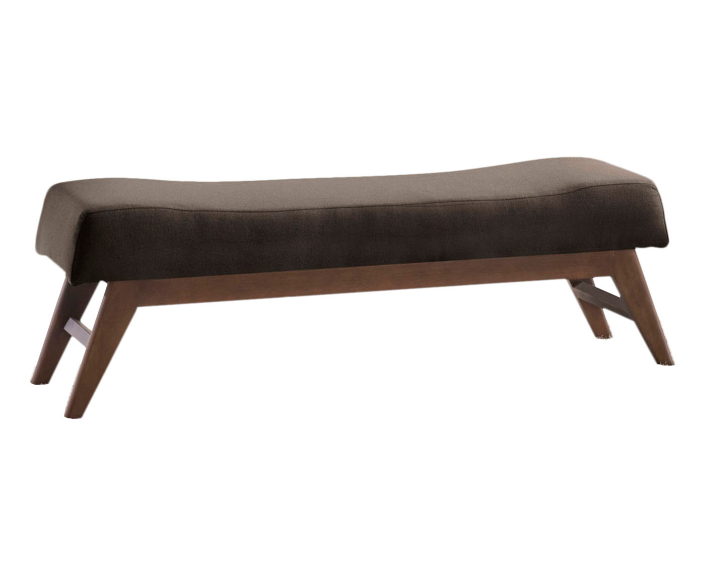 Recamier Marrom com Base Imbuia Horus image number 0